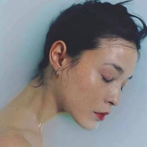 S925 minimalist mini water drop earrings